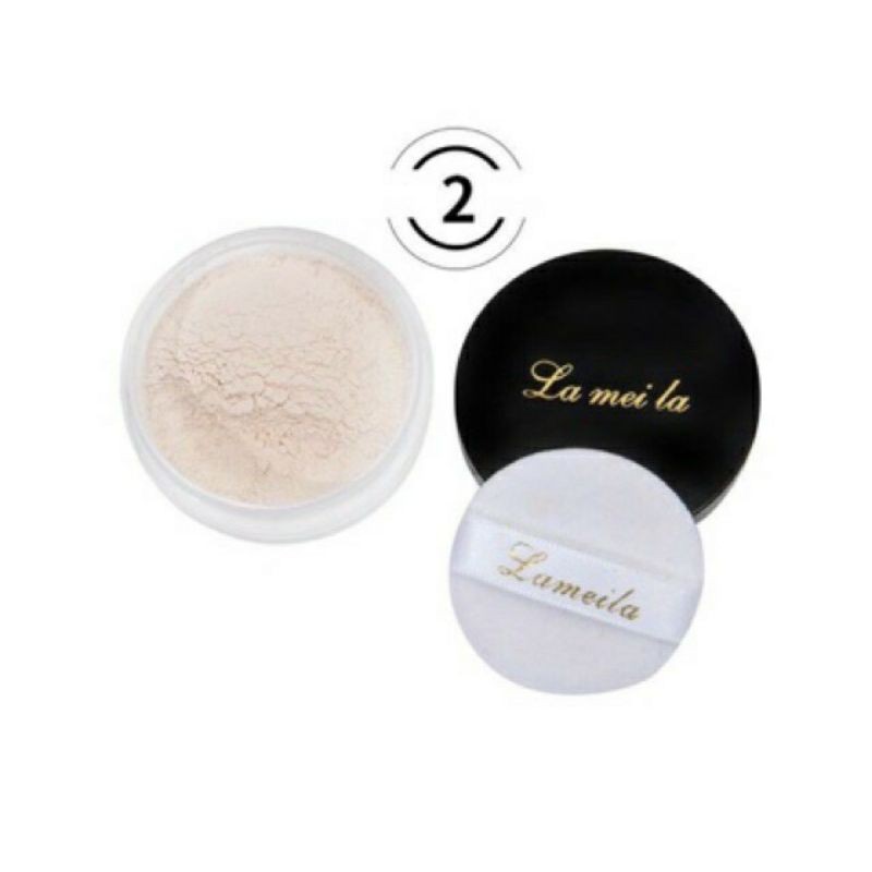 ( HÀNG CHÍNH HÃNG) Phấn phủ dạng bột kiềm dầu Lameila PPL23
