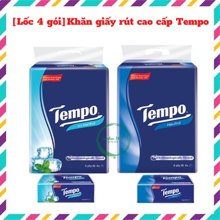 Khăn giấy rút cao cấp Tempo 4 lớp