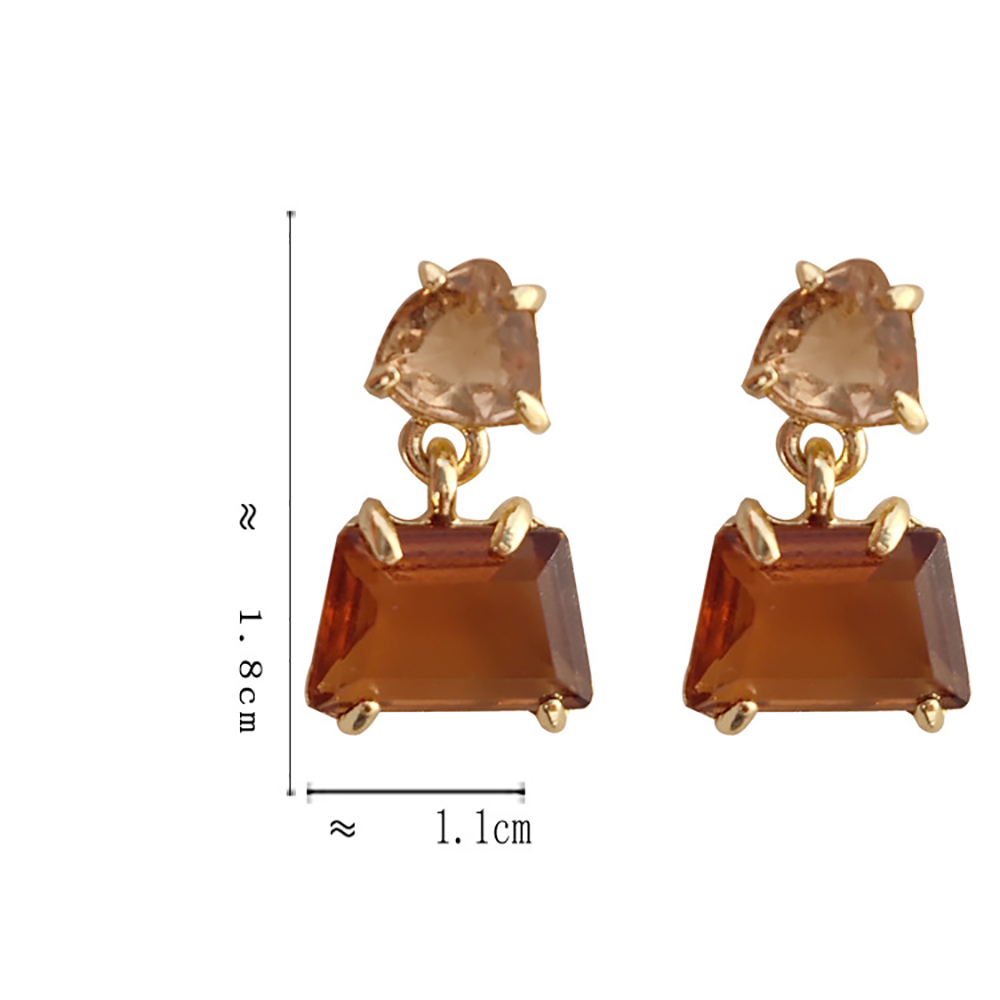 Bông Tai Thời Trang Kiểu Đinh Tán Nhiều Màu Cho Nữ S925