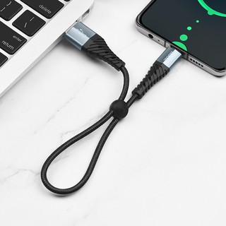 Cáp ngắn Micro USB / Type C / Lightning Hoco X38 Dây Dù Siêu Bền