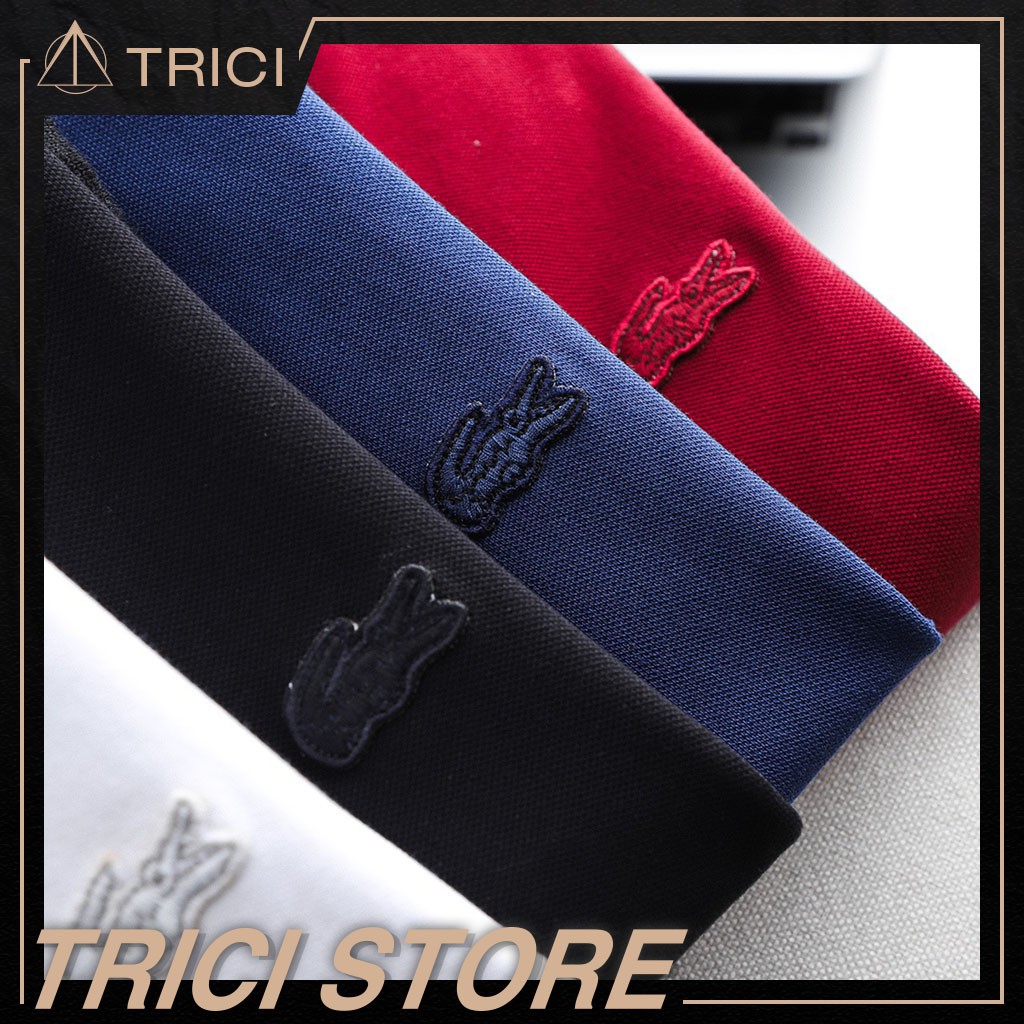 Áo polo nam Lacoste cotton 100% 4 chiều hàng vnxk xuất dư Verson 2021 | BigBuy360 - bigbuy360.vn