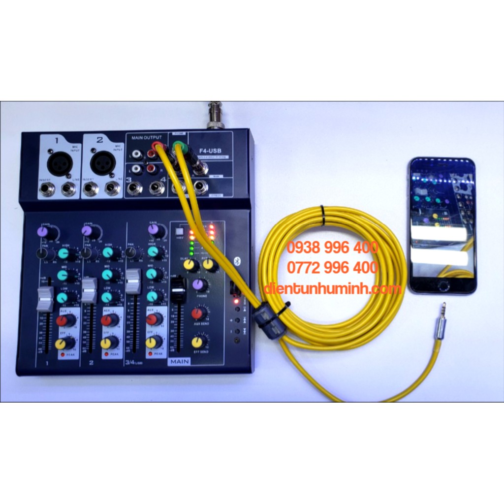 Dây live Trực tiếp từ Ampli - Mixer - Máy Tính 10 mét