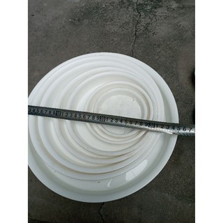 10 cái đĩa nhựa tròn hứng nước phi 30cm