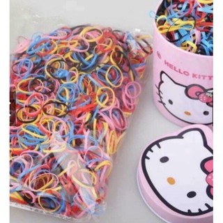 Hộp chun buộc tóc 2000 cái Hello Kitty