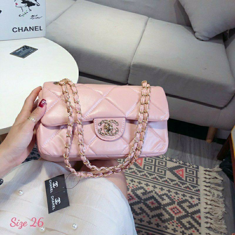 Túi classic thêu ô chất da đẹp ( giá sỉ) MÃ XTk