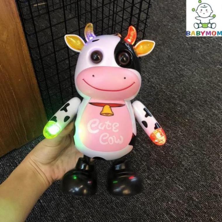 Đồ Chơi Chú BÒ SỮA - TRÂU VÀNG Điện Tử Nhảy Múa Có Đèn Và Nhạc siêu CUTE Cho Bé tăng khả năng vận động💖🎁