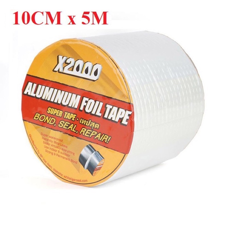 Băng keo chống thấm x2000 băng keo siêu dính Nhật Bản chống thấm dột, dán tường, dán mái tôn, dán ống nước - Tee &amp; Mee