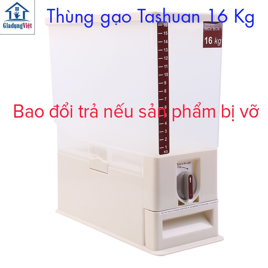 Thùng Đựng Gạo Tashuan TS-3626 16 kg