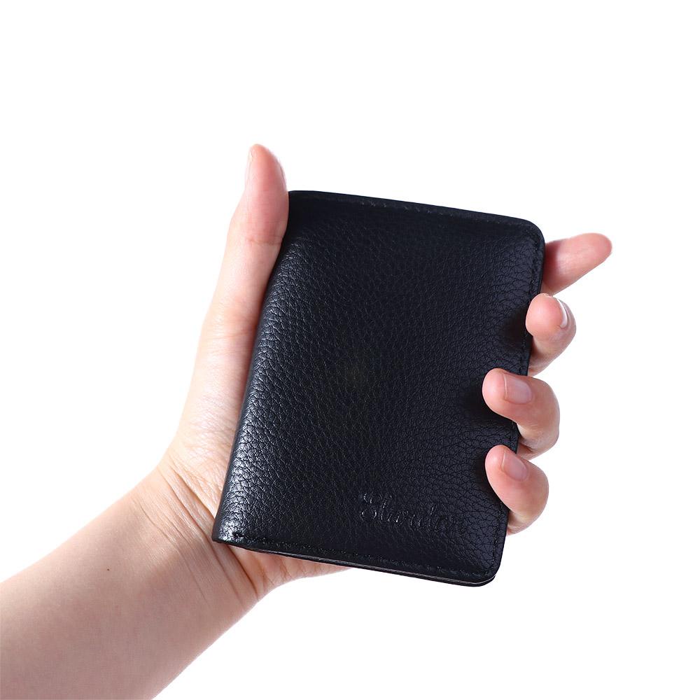 Ví Đựng Tiền Xu / Thẻ Bằng Da PU Nhỏ Gọn Thiết Kế Sáng Tạo Nhiều Ngăn Chống Trộm Giá Đỡ