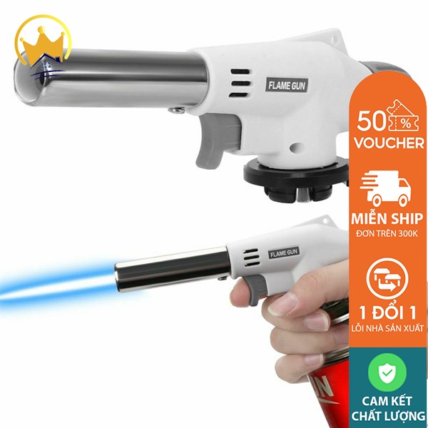 Khò ga mini cầm tay FLAME GUN - khò gas tự động loại tốt dùng cho bình ga mini