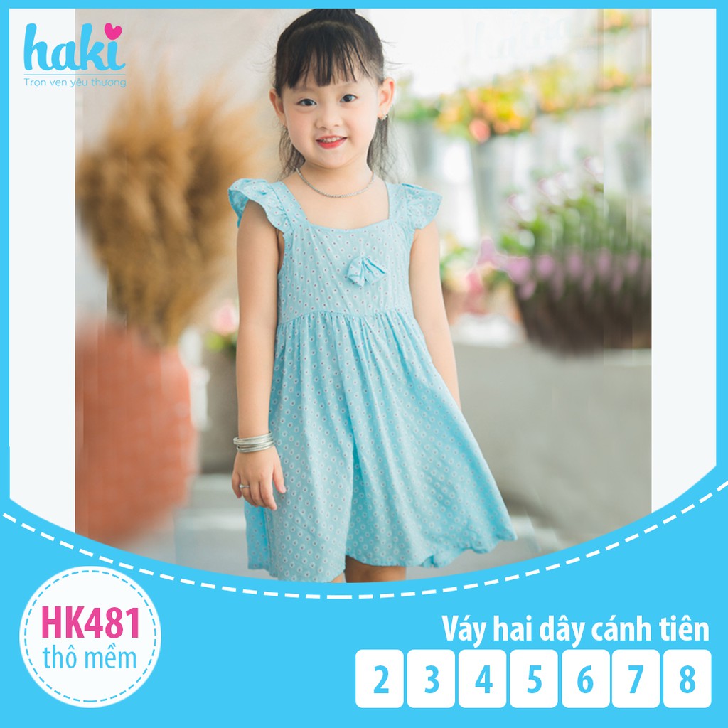 Đầm bé gái tay cánh tiên HAKI HK481