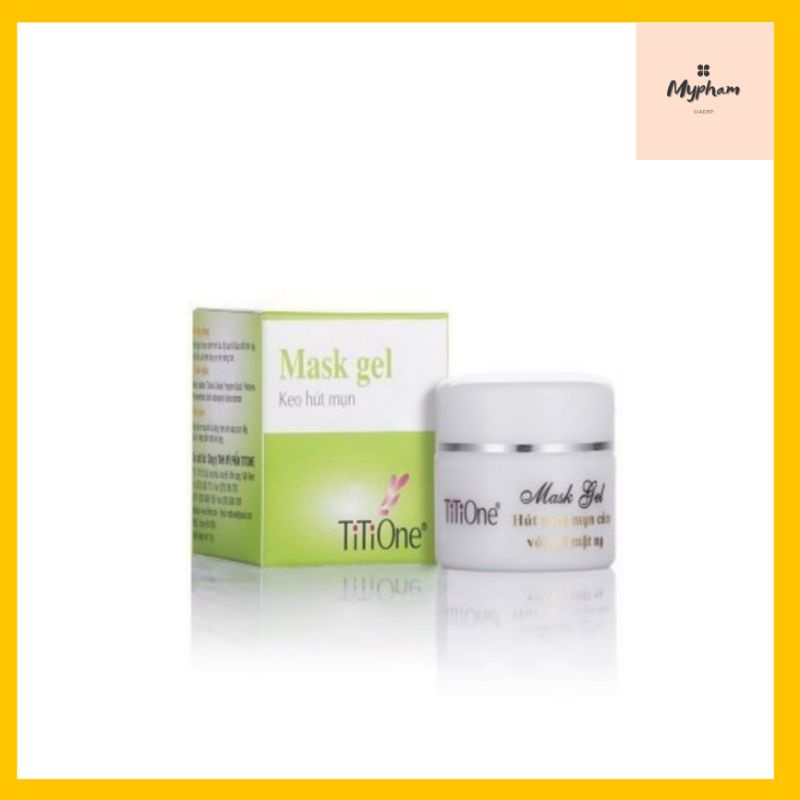 Mask gel lột mụn titione 15g