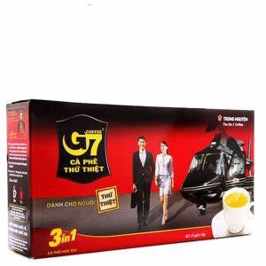 Cà Phê Hòa Tan 3 In 1 G7 Hộp 18 Gói x 16g