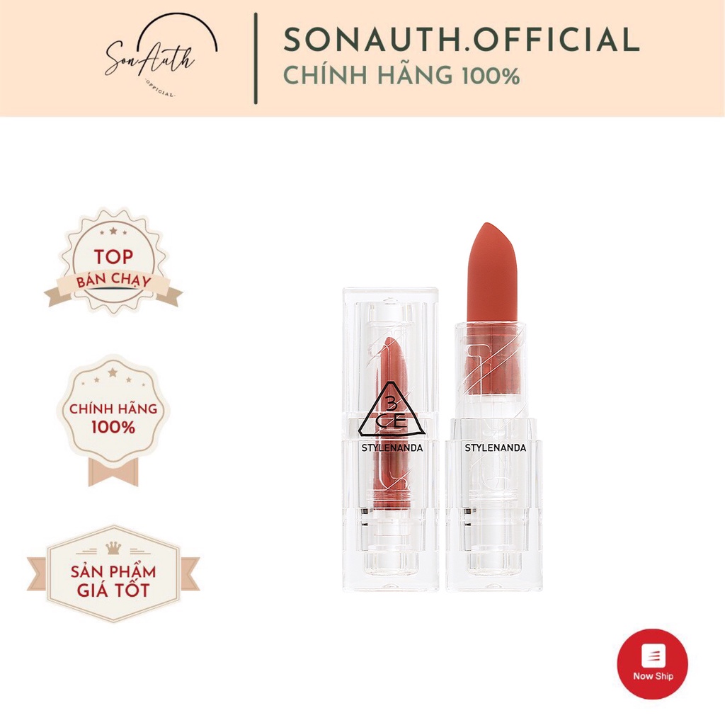Son thỏi 3CE Soft Matte Lipstick