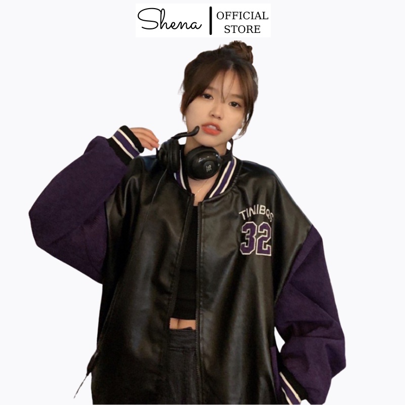 Áo Bomber Nam Nữ Jackets Nhung Tăm Số 32 Shena SP000163 | BigBuy360 - bigbuy360.vn