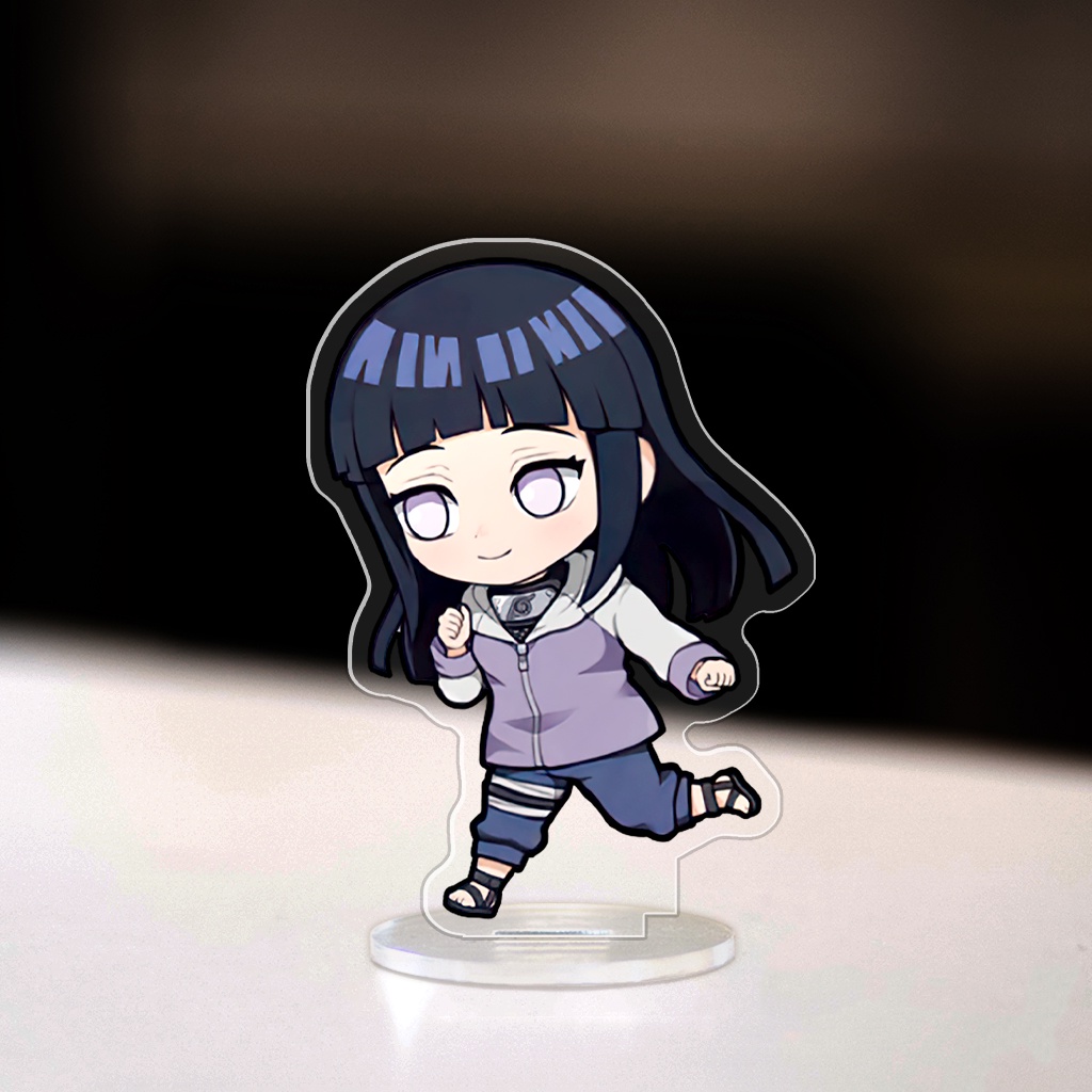 Mô hình Standee anime Naruto Sasuke Itachi phong cách chibi trang trí góc học tập