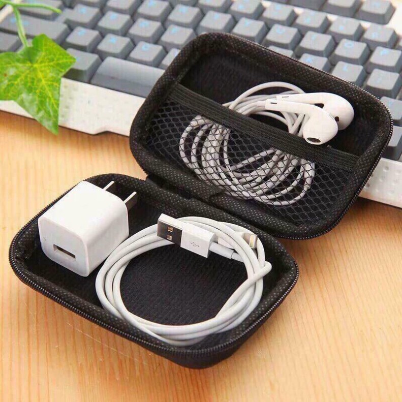 Hộp Nhựa Đựng Tai Nghe Cáp Sạc
