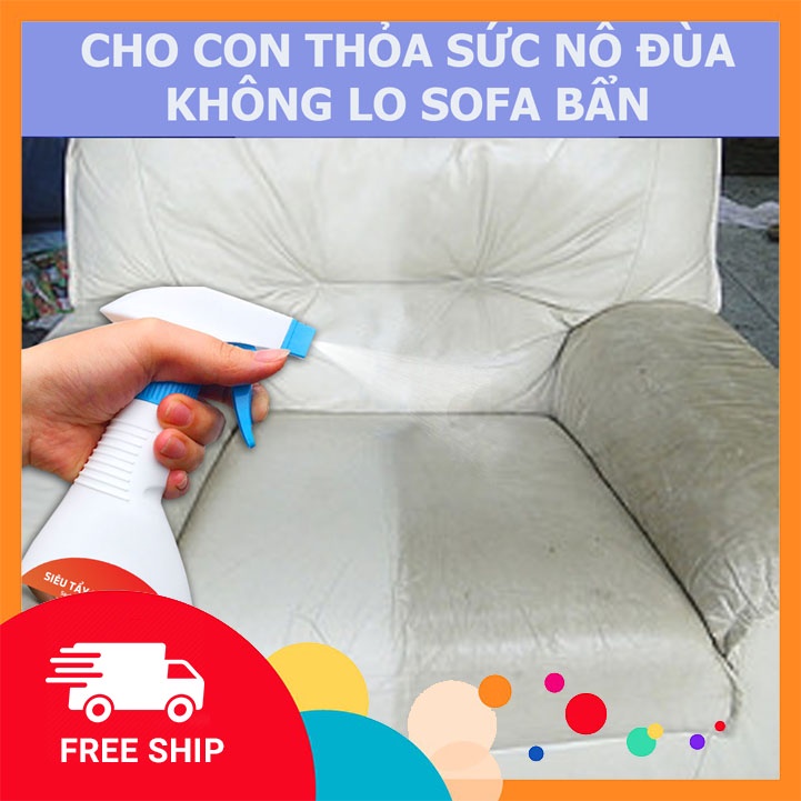 Bình xịt vệ sinh làm sạch ghế Sofa, làm sạch ghế da bị mốc Hi Clean 450ml nhập khẩu Hàn Quốc