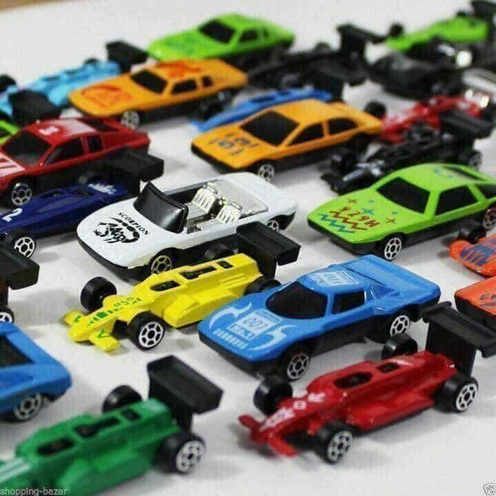 Ô tô đồ chơi mô hình mini cho bé-set 50 ô tô USA_STOREHN