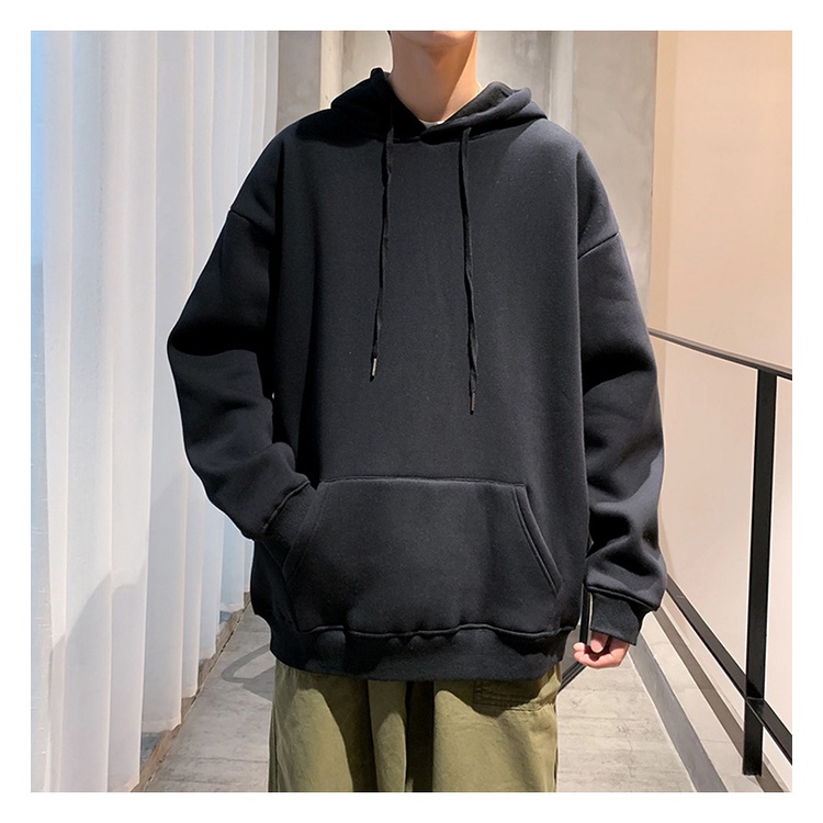 Áo hoodie nam form rộng vải nỉ đẹp không xù unisex áo hoodie nam bigsize trơn thời trang ulzzang hàn quốc đi học đi chơi