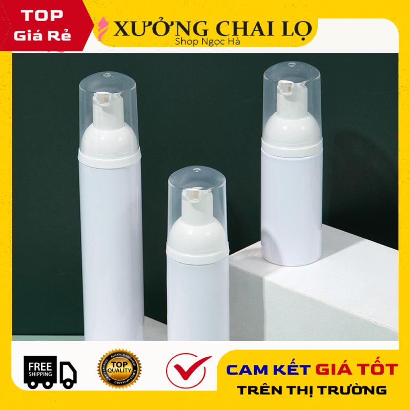 Chai Chiết Mĩ Phẩm ❤ GIÁ RẺ NHẤT ❤ Chai xịt giọt tạo bọt 50ml,30ml đựng sữa rửa mặt, phụ kiện du lịch