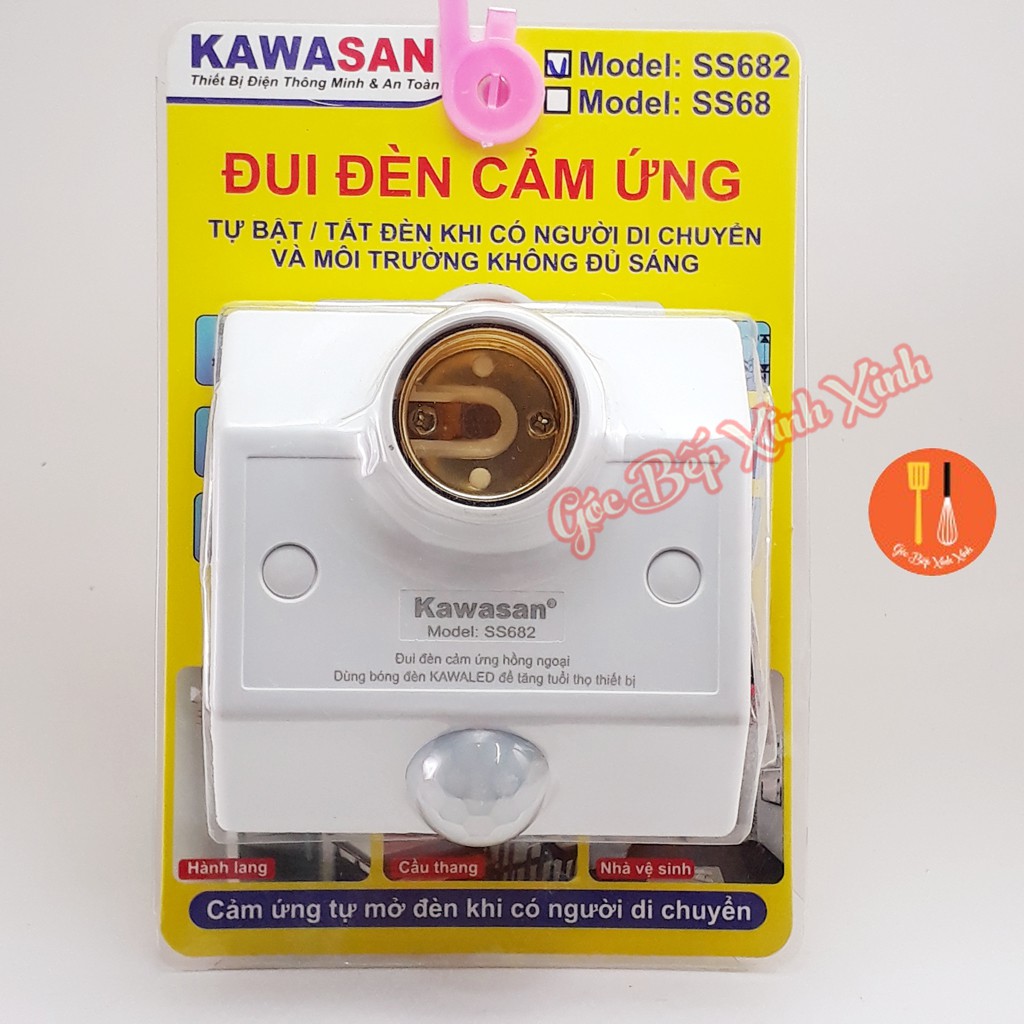 Đuôi / đui đèn cảm ứng SS682 KAWASAN