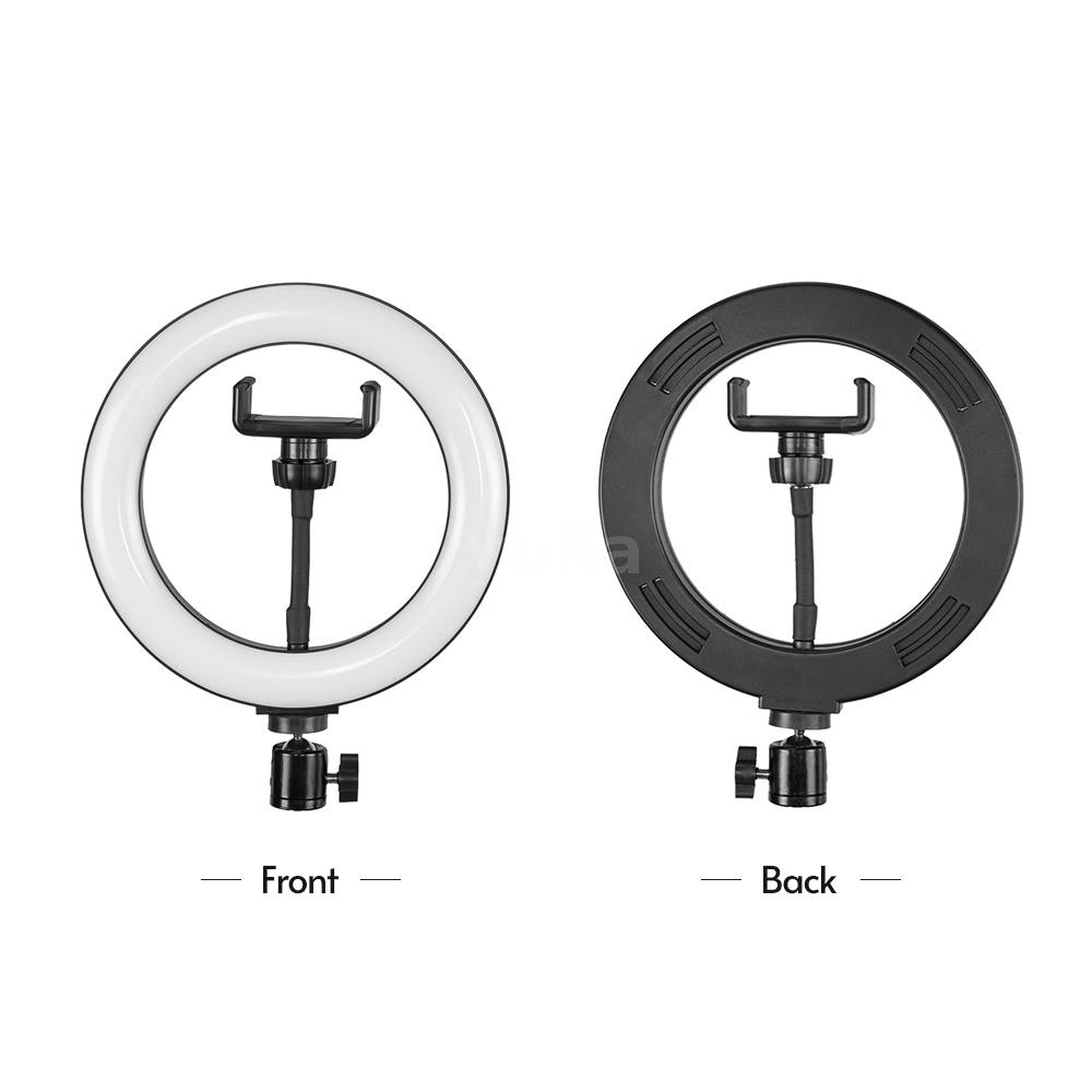 Đèn Led Tròn 8 Inch Cổng Usb Có Kẹp Gắn Điện Thoại Hỗ Trợ Trang Điểm / Live Stream / Phát Trực Tuyến | BigBuy360 - bigbuy360.vn