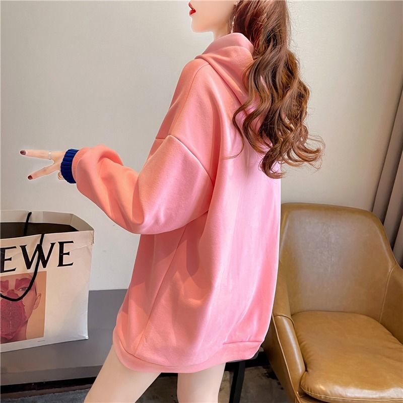 Áo Khoác Sweater Mỏng Dáng Rộng Phong Cách Phương Tây Thời Trang Xuân Thu Năm Mới Cho Nữ