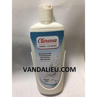 CLINEVA DERMA - CLEANSER 200ML - SỮA RỬA MẶT VÀ TẮM TOÀN THÂN DỊU NHẸ, GIẢM KÍCH ỨNG , NGĂN NGỪA MỤN
