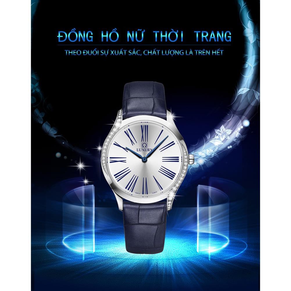 Đồng hồ Nữ LUXURY OME - Dây Da Thật Cao Cấp  - Bảo Hành 12 Tháng Toàn Quốc [HÀNG XỊN] | BigBuy360 - bigbuy360.vn