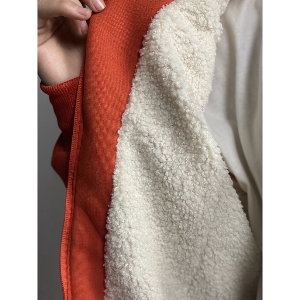 Áo khoác nỉ lót lông cừu nam nữ, áo hoodie nam nữ unisex 3 màu,mặc đẹp thời trang chuẩn form dáng (ảnh thật shop chụp) | BigBuy360 - bigbuy360.vn