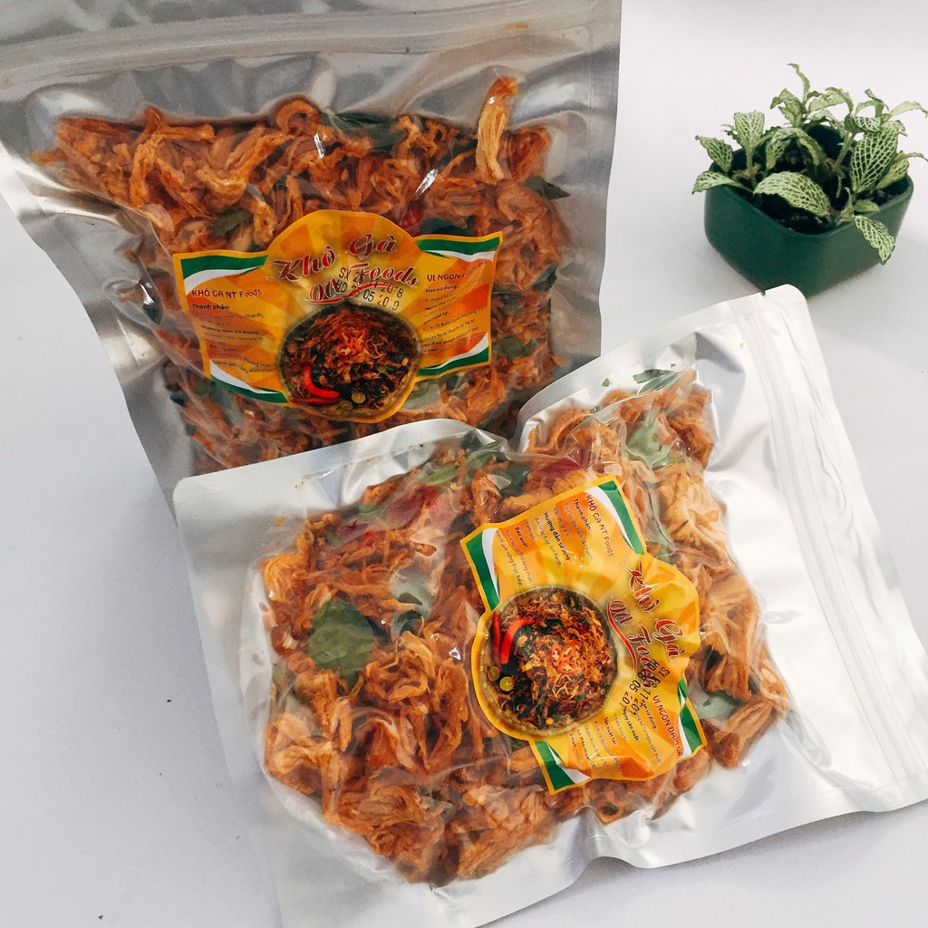 1KG KHÔ GÀ LÁ CHANH CAY