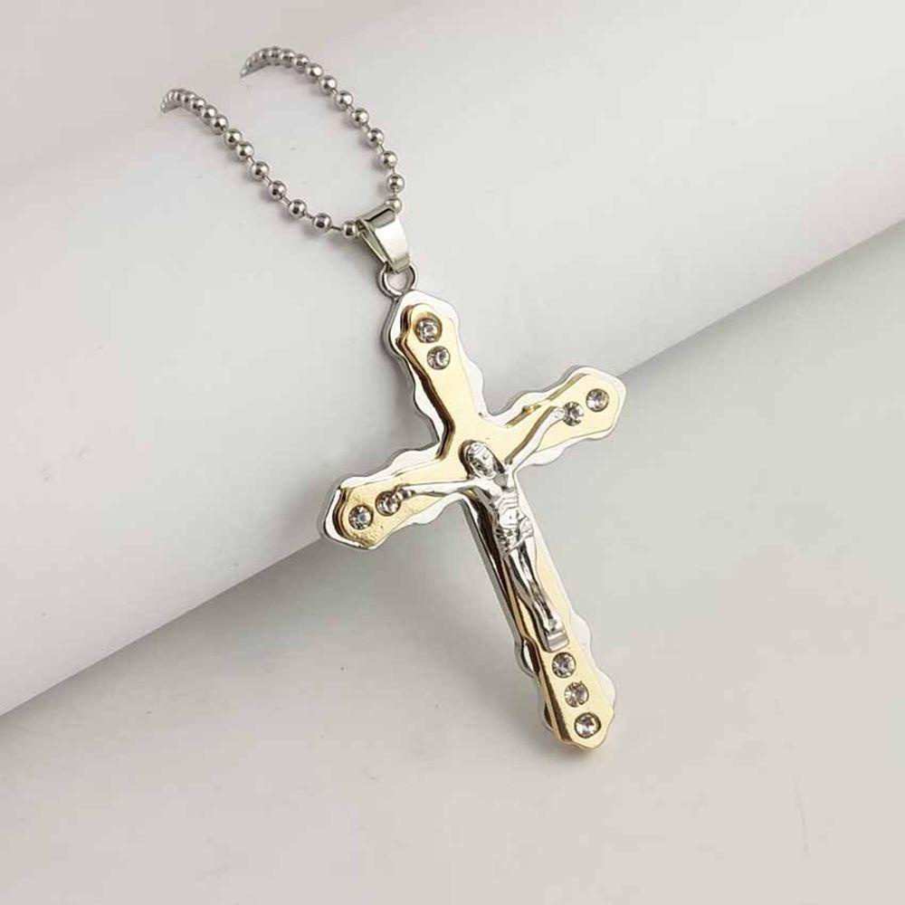 Vòng cổ Mặt Thánh Giá MAXG Hợp Thời Trang|Trang Sức Christian Cổ Điển Màu Sắc