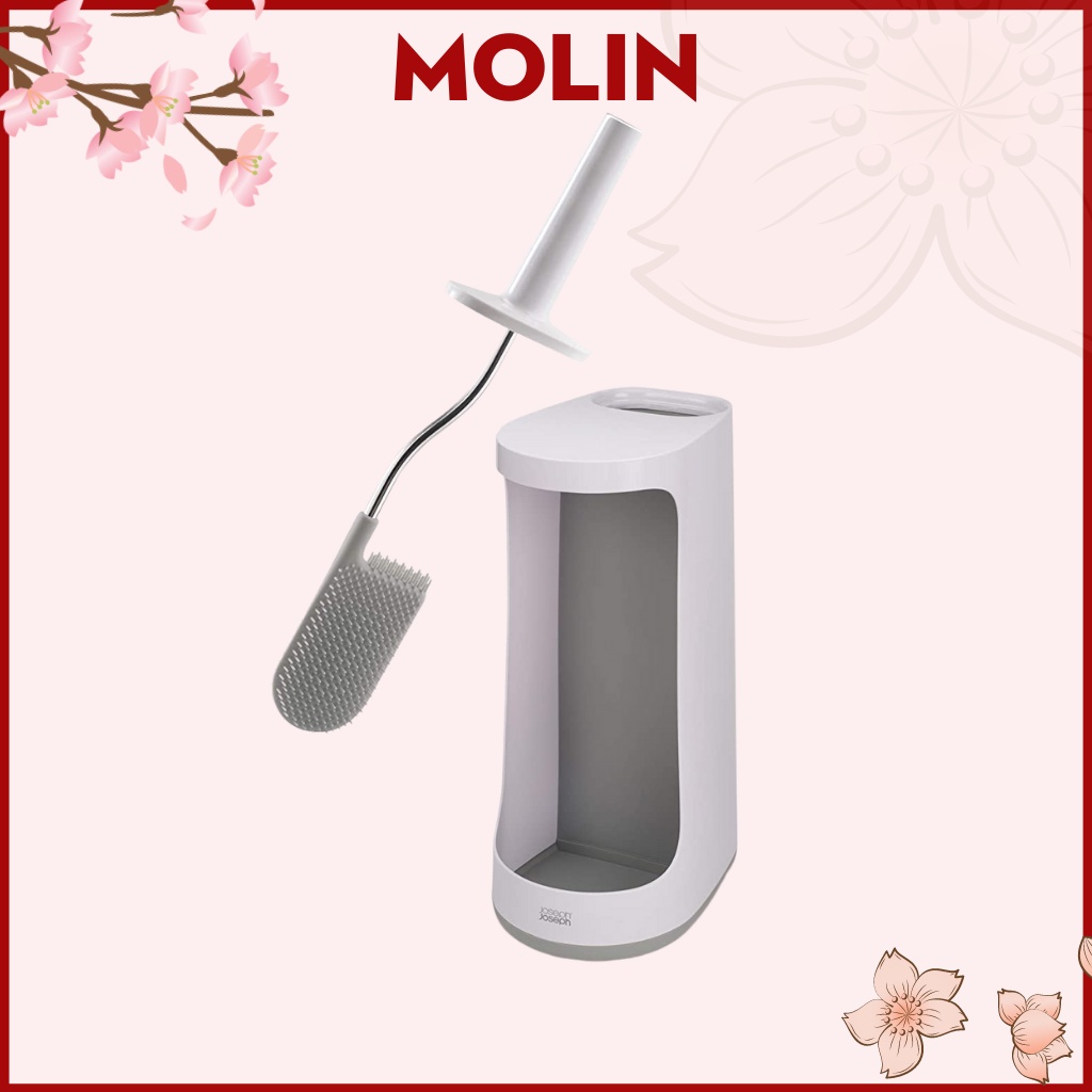 Dụng cụ cọ rửa toilet Joseph Joseph Silicone Flex Plus cầm tay [nhập Đức chính hãng]