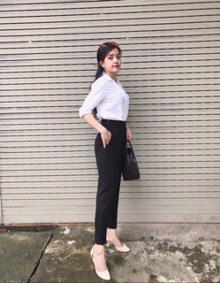 Quần baggy khoá sườn