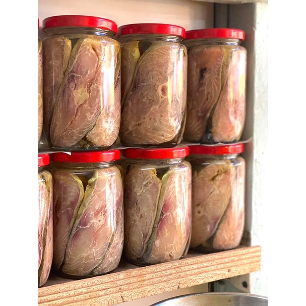 Mắm cá thu hủ thủy tinh 500gr hiệu Bà Giáo Khỏe | BigBuy360 - bigbuy360.vn