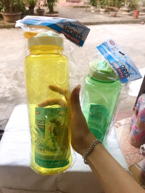 [hana shop] Bình nước nhựa 100ml Việt Nhật