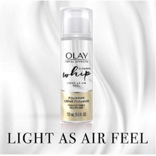 Sữa rửa mặt Olay Total Effect Whip Cleansing Polishing Crème Cleanser -