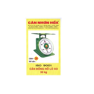 Cân Nhơn Hòa 30 kg chính hãng