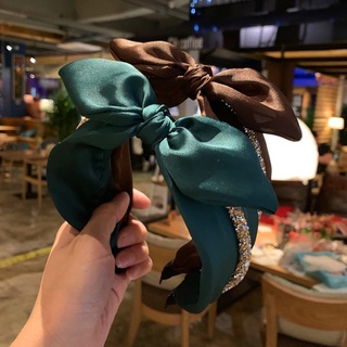 Băng đô cài tóc hình tai thỏ đơn giản dễ thương
