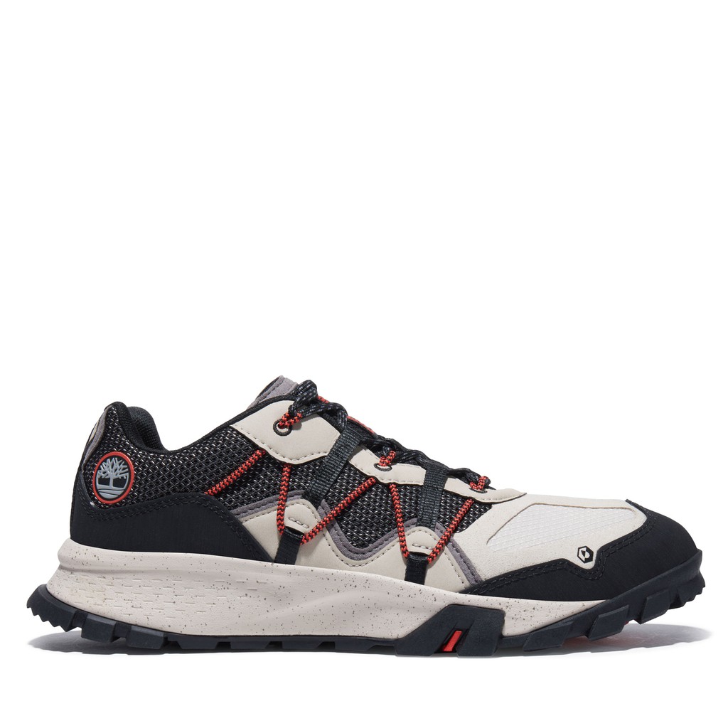 Giày Thể Thao Nam Garrison Trail Leather/Fabric Low AC Hiking Sneakers Màu Trắng Timberland TB0A2A825N