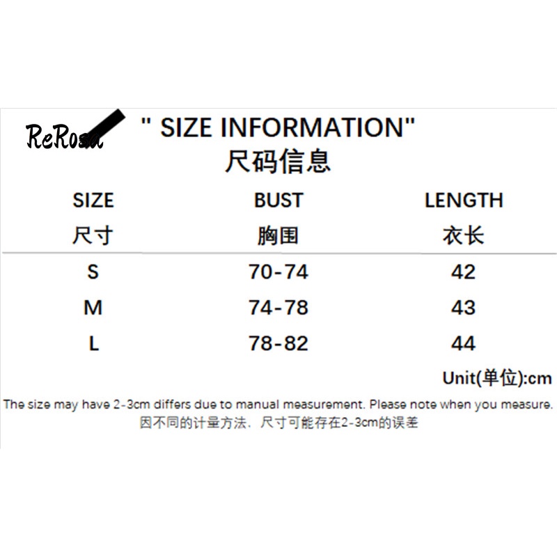 Rerosa Áo Tank Top Hai Dây Ôm Dáng Màu Trơn Quyến Rũ Dễ Phối Đồ Cho Nữ | BigBuy360 - bigbuy360.vn