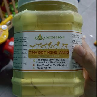 Tinh bột nghệ vàng nguyên chất 100% mon mon