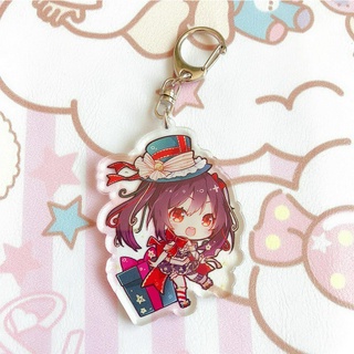 Anime Acrylic LoveLive Trong Suốt Móc Chìa Khóa Acrylic Nam Chim Nicole Móc Chìa Khóa Mặt Dây Chuyền