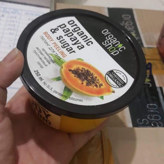 Tẩy tế bào chết body ( đu đủ)