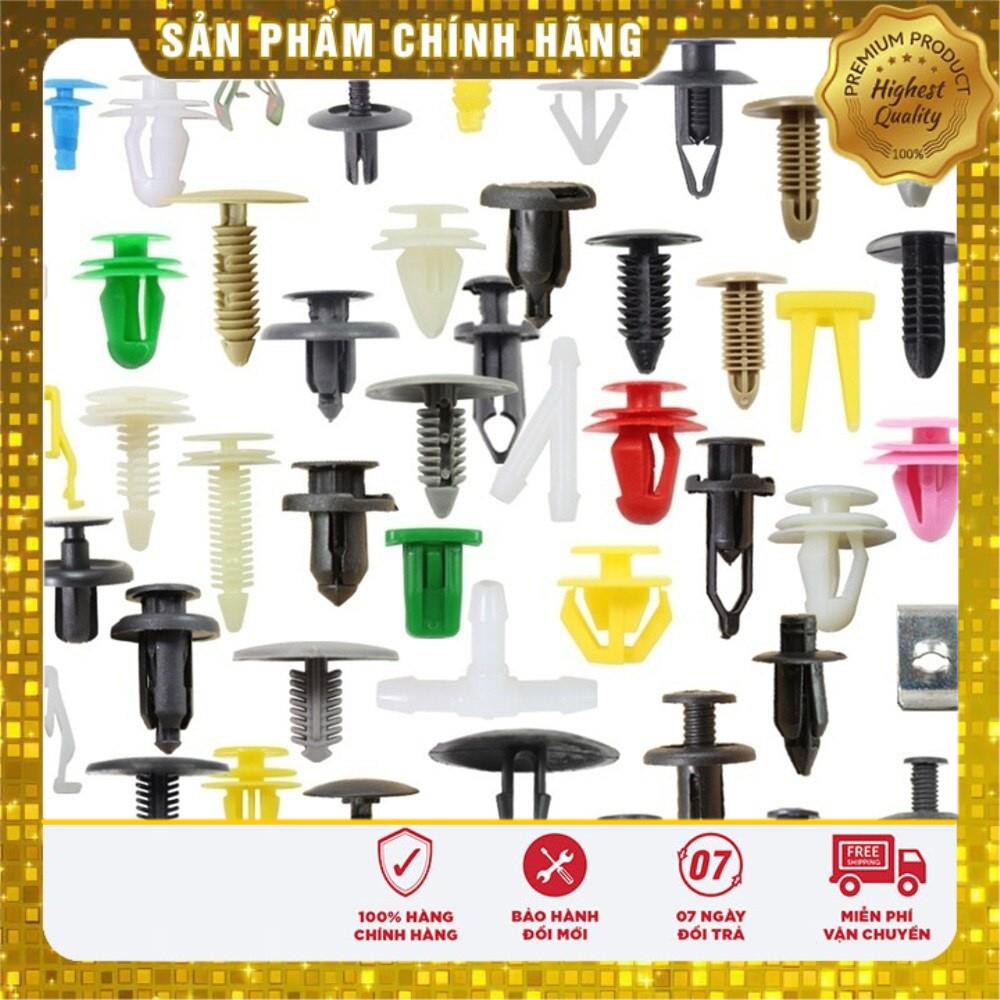 ⚡️GIÁ TỐT⚡️ Combo 400 Đinh Tán/ Ốc Vít/ Chốt Nhựa/ Ghim - DẠNG CẮM CHỐT - Chuyên Dụng Cho Xe Hơi, Xe Tải - FULL LOẠI