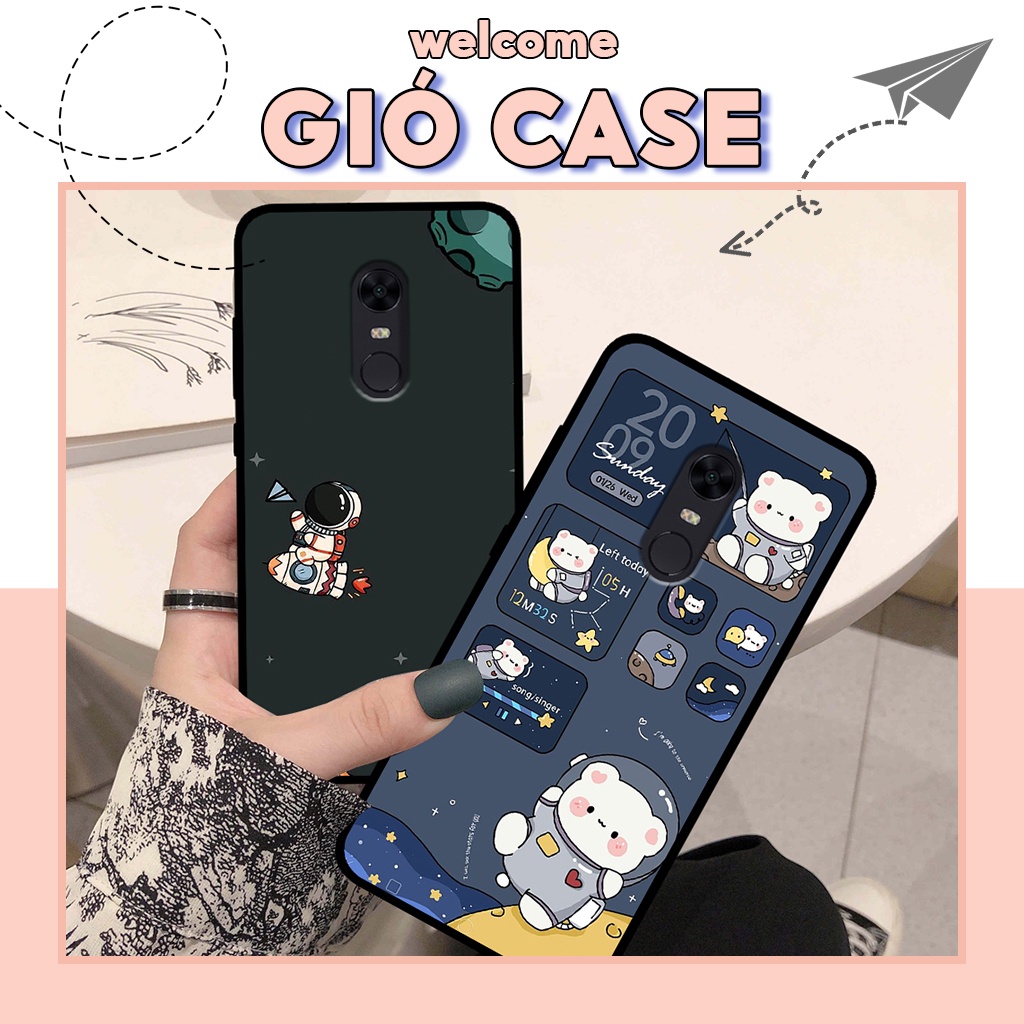 Ốp lưng XIAOMI REDMI NOTE 4/NOTE 4X/REDMI 5/5 PLUS hình phi hành gia độc đáo siêu hot,bền đẹp –ốp nhựa chống trầy,va đập
