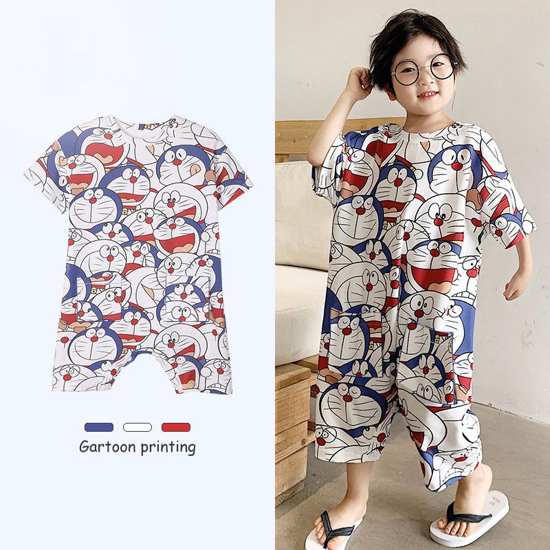 Đồ bộ ngủ trẻ em hình thú cộc tay vô cùng đáng yêu