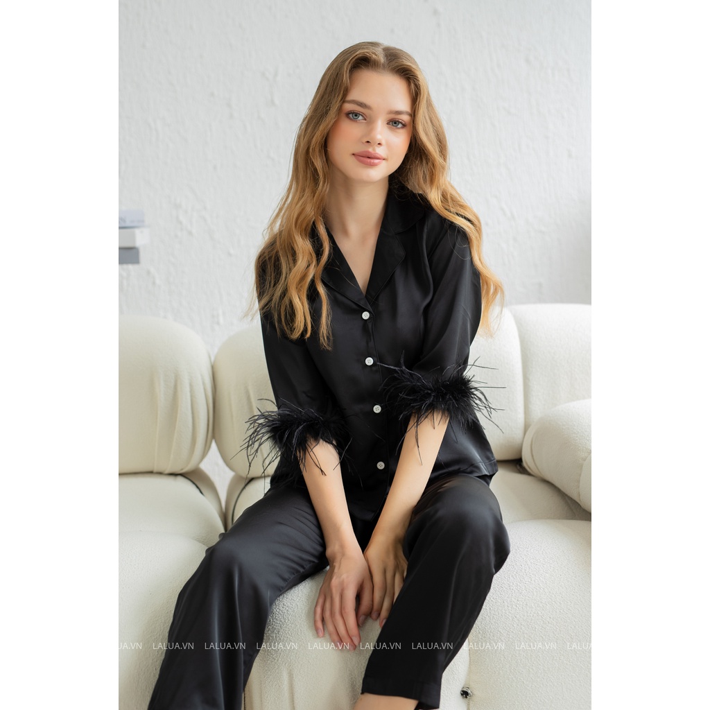 LT32 - PYJAMAS LÔNG VŨ WINTER PRINCESS