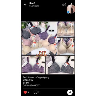 (Xả Kho) Áo lót giá Sốc